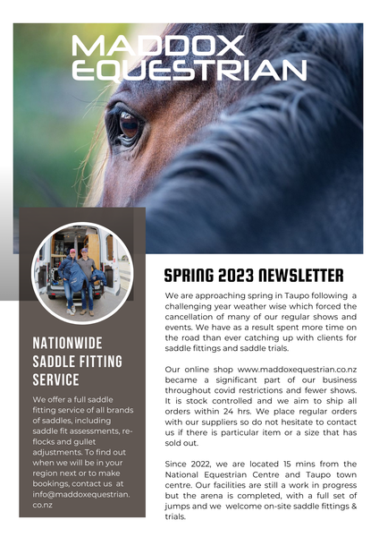 SPRING 2023 NEWSLETTER