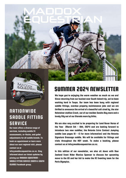 SUMMER 2024 NEWSLETTER