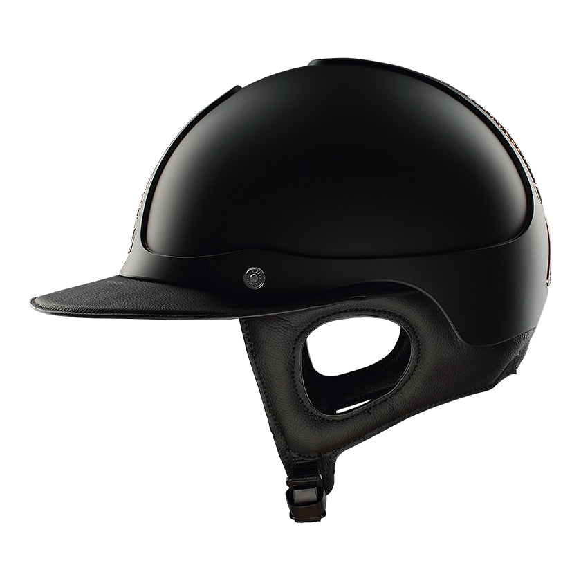 Antarès Precision Galaxy Eclipse Black / Copper Helmet