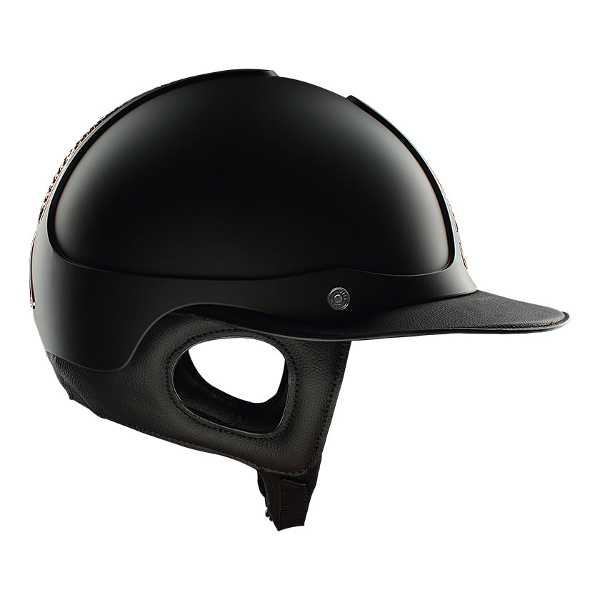 Antarès Precision Galaxy Eclipse Black / Copper Helmet