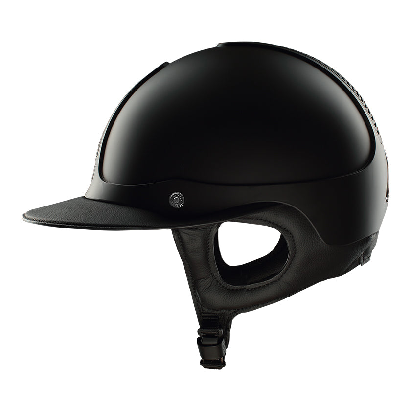 Antarès Precision Galaxy Eclipse Black / Chrome Helmet