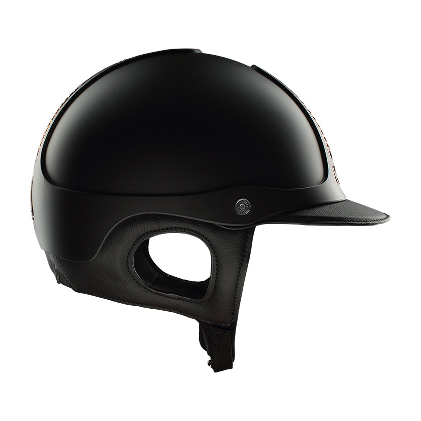 Antarès Precision Galaxy Black / Copper Helmet