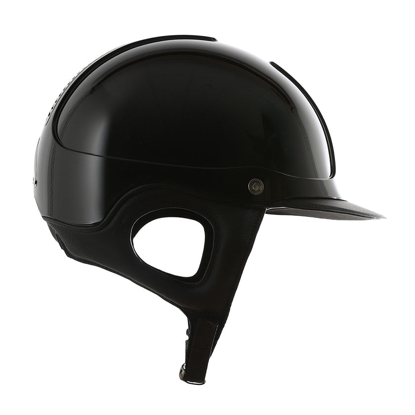 Antarès Precision Premium Black Glossy / Chrome Helmet