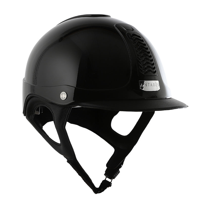 Antarès Precision Premium Black Glossy / Chrome Helmet